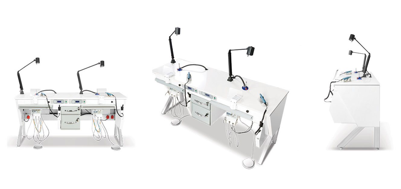 Kousha Fan Pars - Dual Dental Simulation Bench